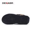 Summer Beach Men Shoes Brand Mens Sandals Leather Soft Slippers Man Slip on Comfortable Sandals For Men Size 38-46