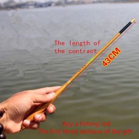 Pocket Super Short Section Fishing Rod Carbon Super Light (Option: 2.1m)