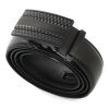 1pc Men's PU Leather Slide Ratchet Belt