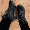 Womens Autumn Winter Snow Boots Female Platform Boots Short Tube Lace Up Women Shoes Tide Botas Mujer Hot Sale Women Boots
