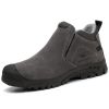 Safety Shoes Men Leather Ankle Boots Electric Welding Insulation Anti-smashing Anti-piercing Spring Summer Autumn Winter Outdoor