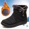 Women Boots Waterproof Snow Boots Female Plush Winter Boots Women Warm Ankle Botas Mujer Winter Shoes Woman Plus Size 43566