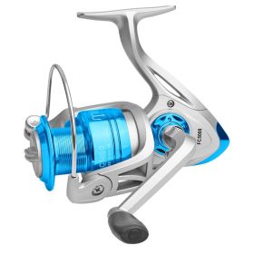 Tossing Fishing Reel ABS Spool Metal Lure Spinning Reel (Option: Blue Left Right Hand Exchange-6000series)
